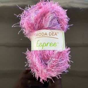 Moda Dea Espree Yarn. Pinks / Purples color